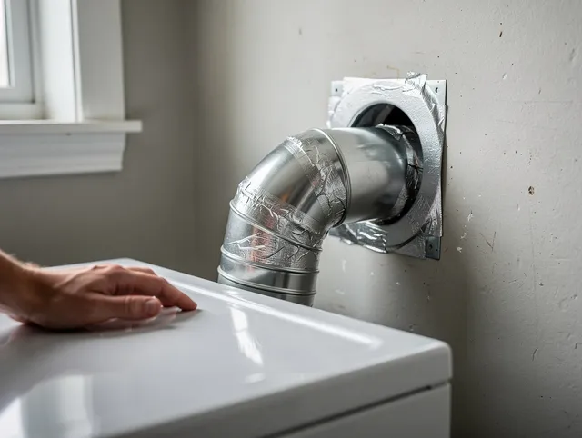Rancho Mission Viejo Dryer Vent Cleaning expert performing professional dryer vent repair and installation in Rancho Mission Viejo