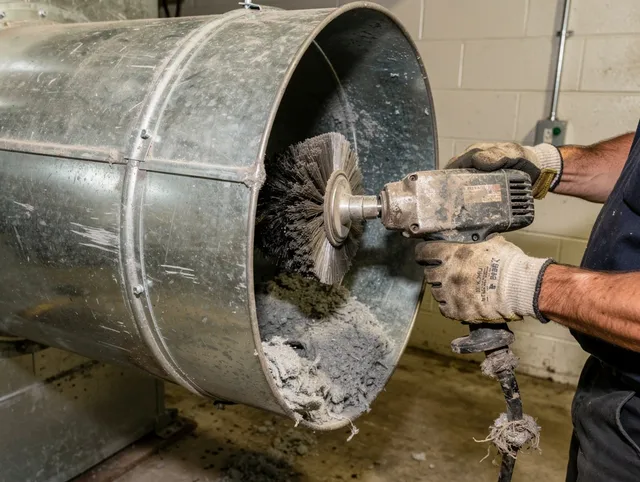 Industrial-grade dryer vent cleaning by Rancho Mission Viejo Dryer Vent Cleaning in Rancho Mission Viejo